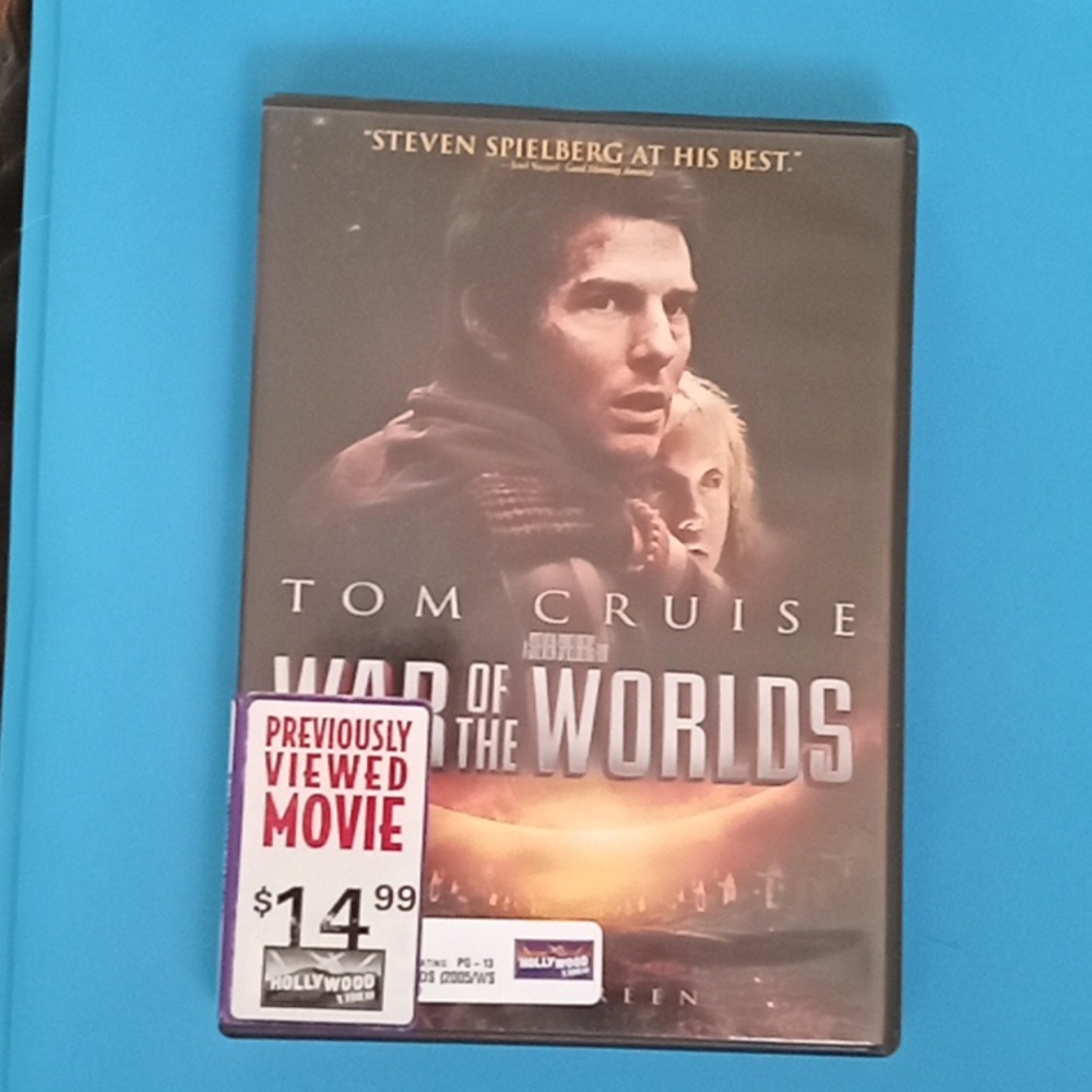 War of the Worlds (Tom Cruise) DVD
